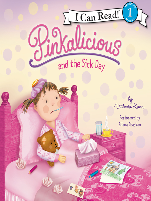 Cover image for Pinkalicious and the Sick Day